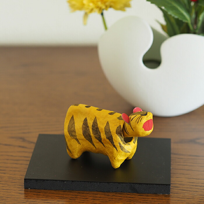 高橋はしめ工房 首振り仙台張子 干支シリーズ 寅（とら） | 食器と料理