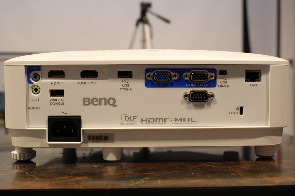 BenQ MH733 Projector Review - Hardware - Projector Reviews