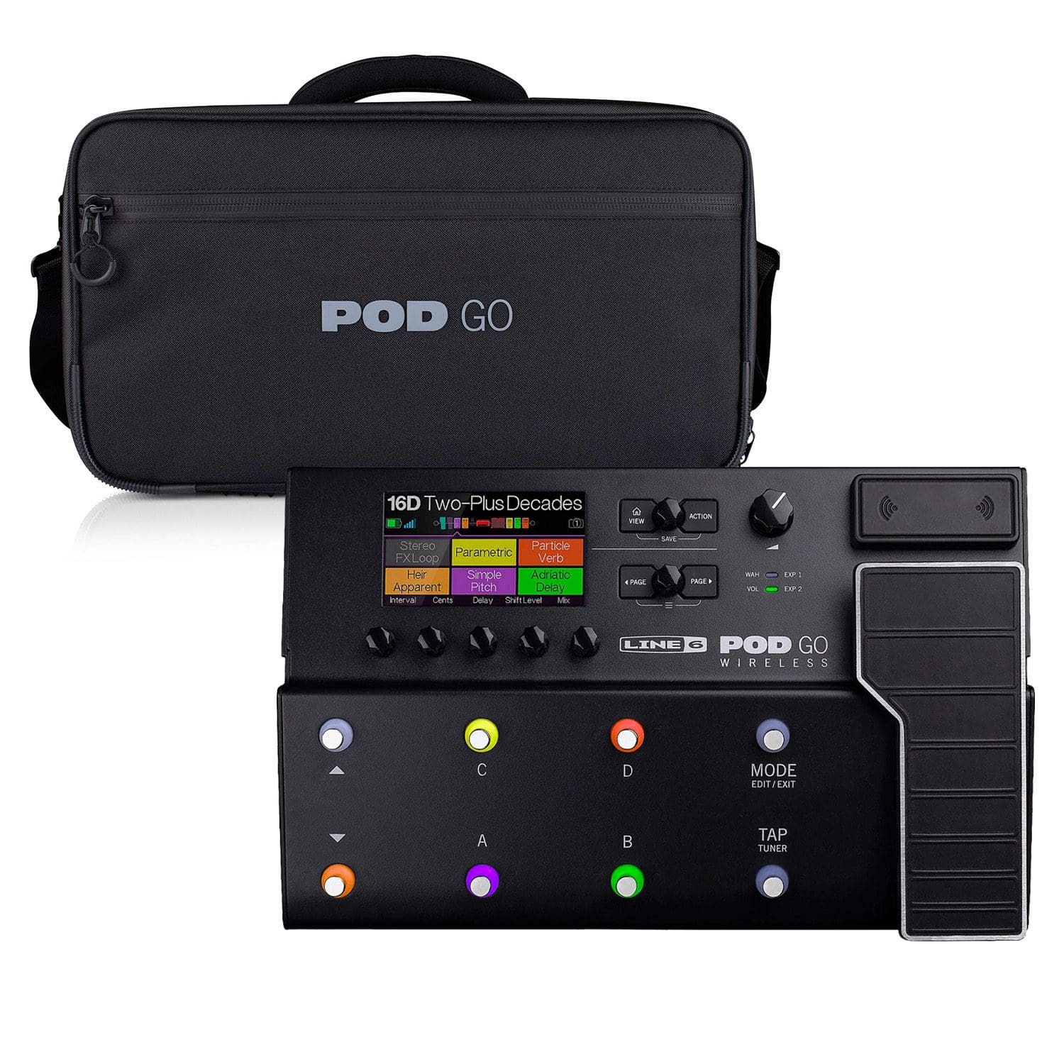 Line 6 POD Go Wireless Multi-Effects, Line 6 POD Go Shoulder Bag