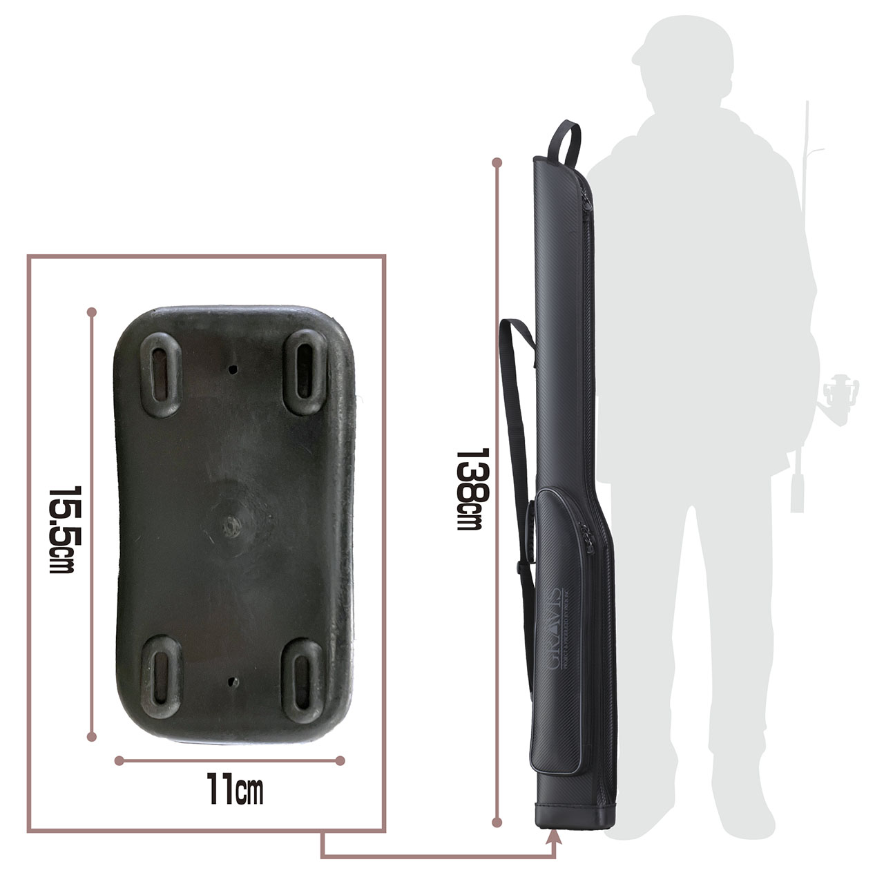 グラヴィス スリムロッドケース(リールイン) | 釣りをもっとお手軽に