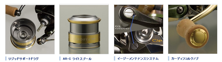 リール/スピニングリール/○カーディフCI4+