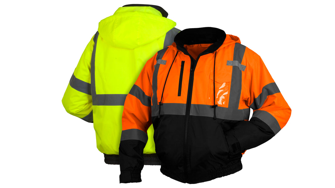 Type R - Class 3 Hi-Vis Lime Jacket – Pyramex