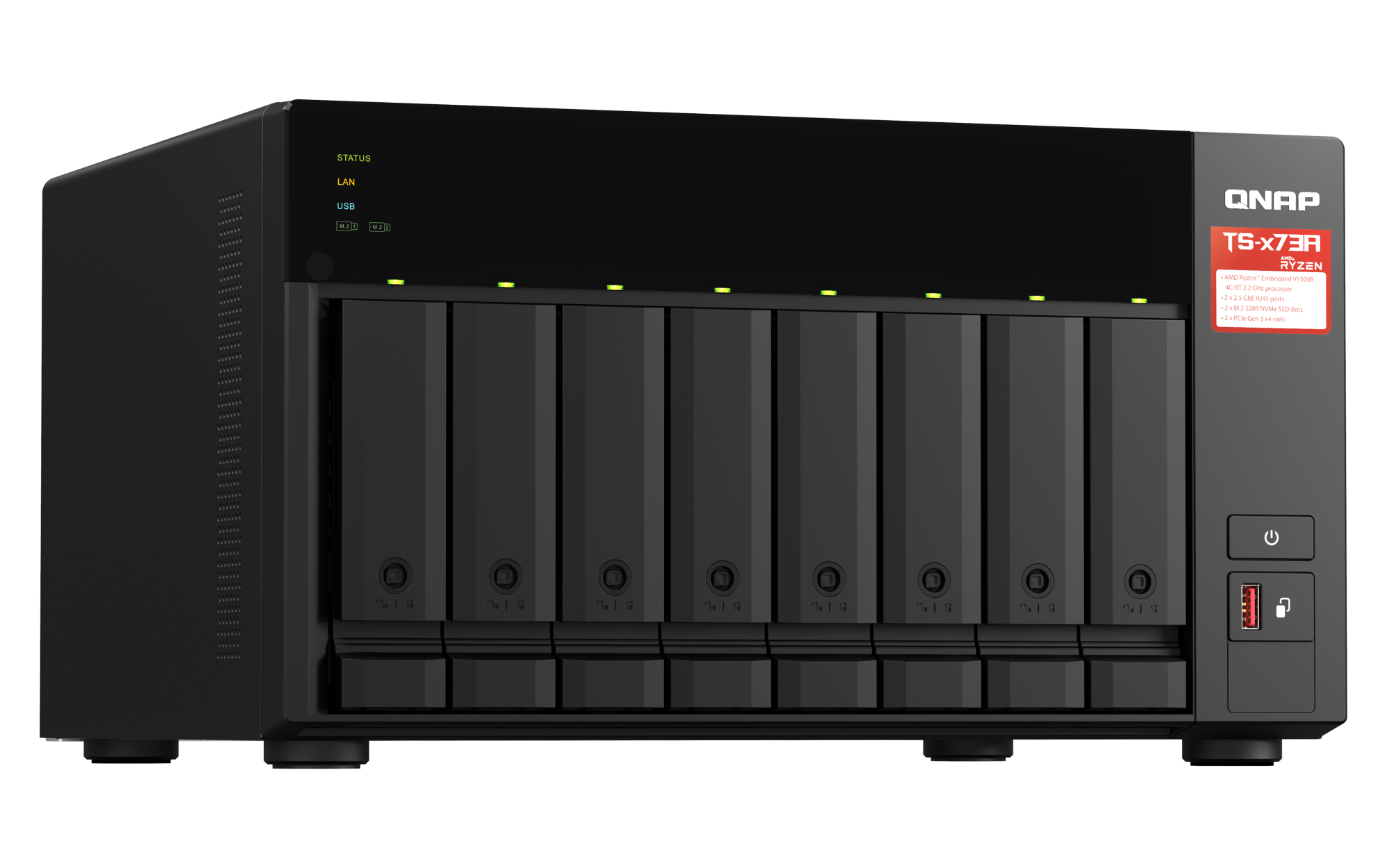 TS-873A | Hardware Specs | QNAP (US)