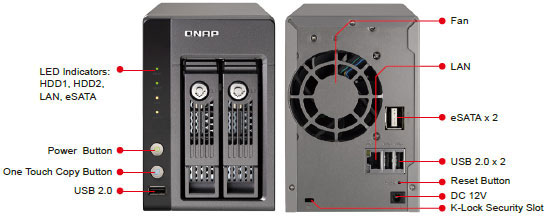 TS-219P | Hardware Specs | QNAP (US)
