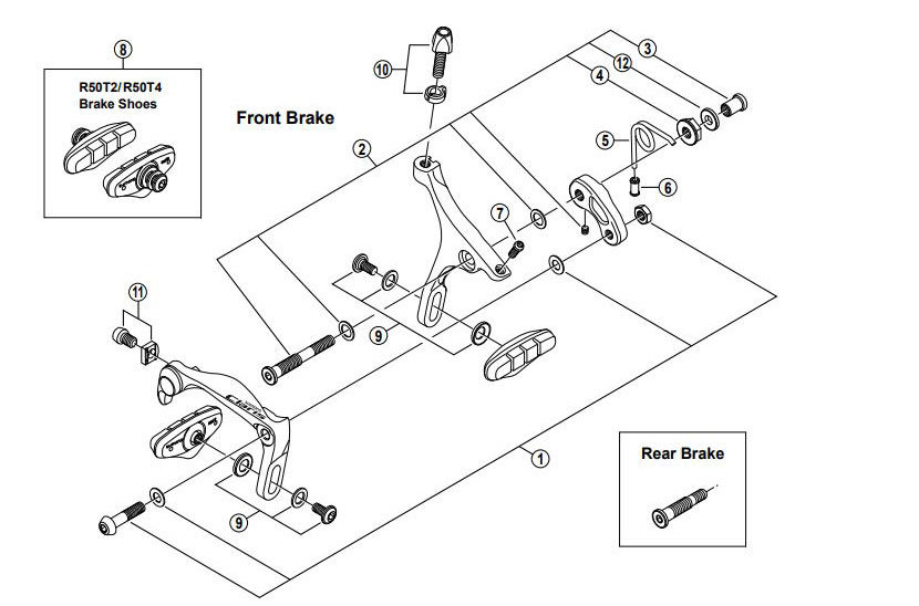 SHIMANO（シマノ）スモールパーツ・補修部品 取付ワッシャー R（2mm