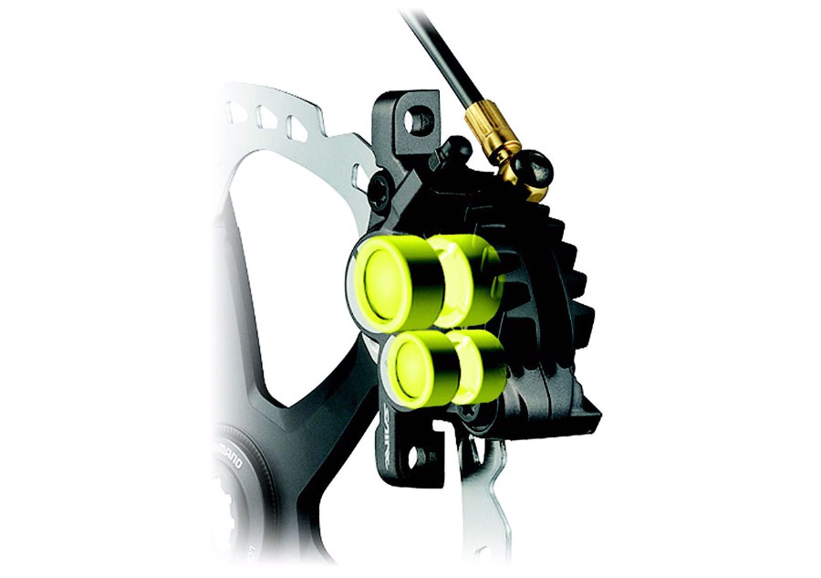 SHIMANO（シマノ）BR-M7120 レジンパッド（N03A）フィン付 ブレーキ