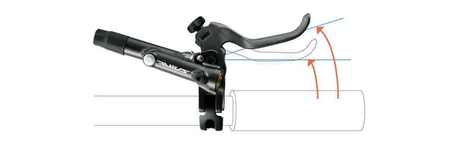 SHIMANO（シマノ）ST-RS203 シフトブレーキレバー 左のみ 3S 送料無料