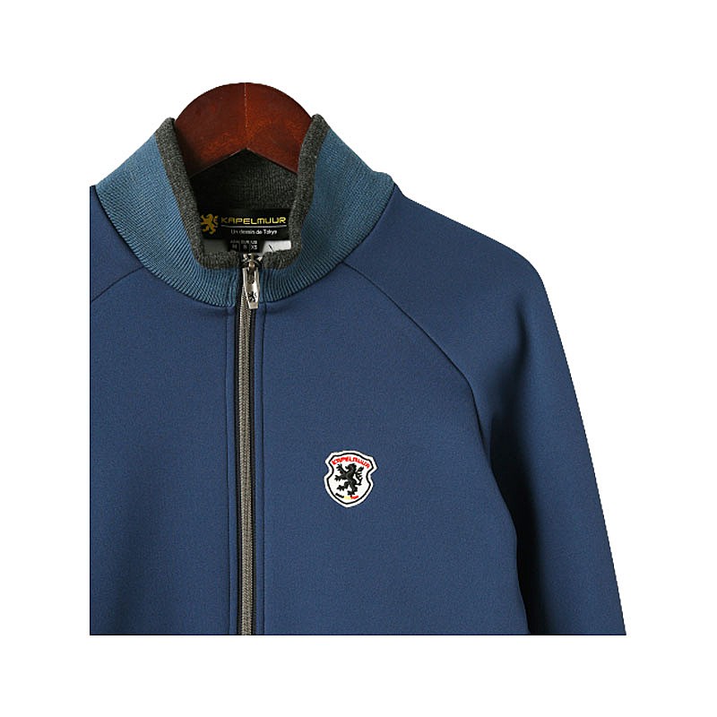 KAPELMUUR（カペルミュール）レトロジャケット ネイビーチェック