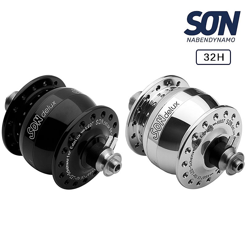 SON Nabendynamo（ソン ナベンダイナモ）SON デラックス フロントハブ