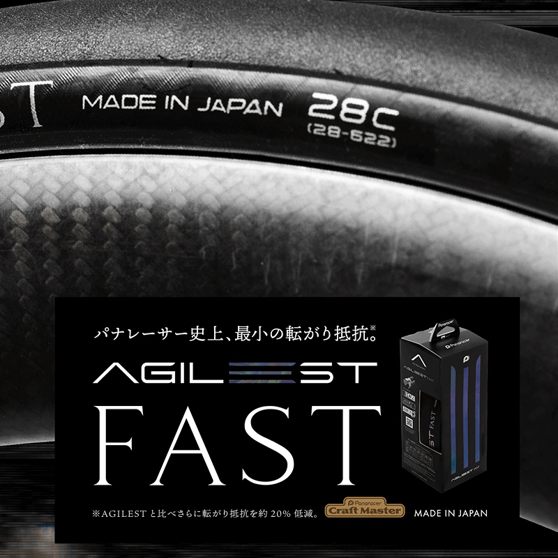 Panaracer（パナレーサー）【2本セット】AGILEST FAST （アジリスト