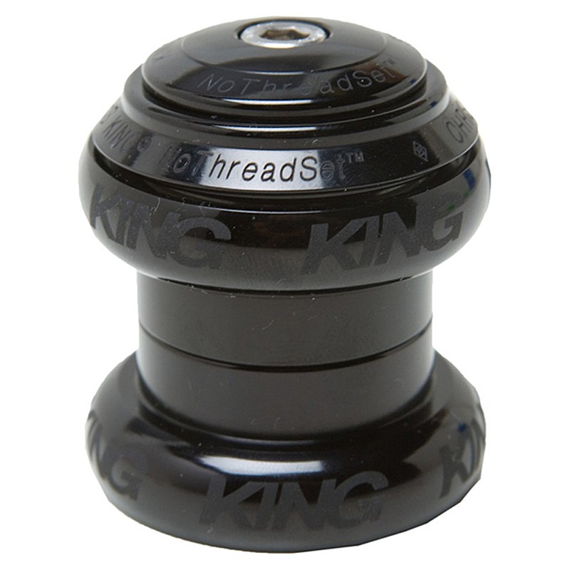 CHRIS KING（クリスキング）1-1/8” NOTHREADSET GL SV BLACK（ノー