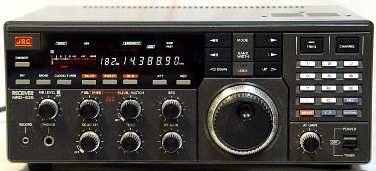 N9EWO Review : JRC Japan Radio Co. NRD-525 HF Receiver