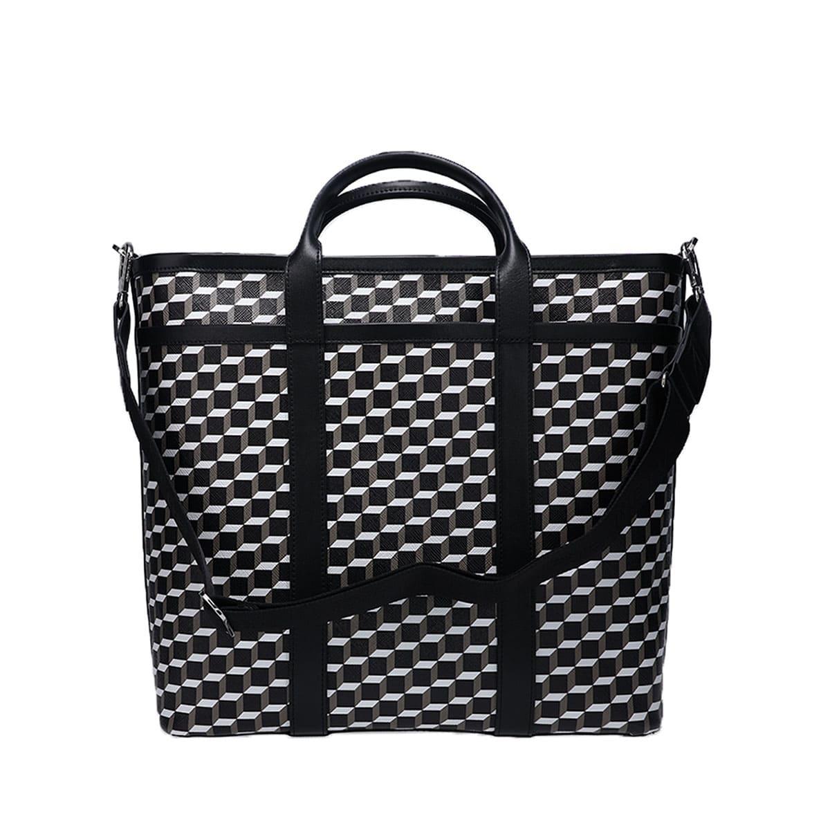 ピエールアルディ トートバッグ ブラック/ホワイト/ブラック PIERRE