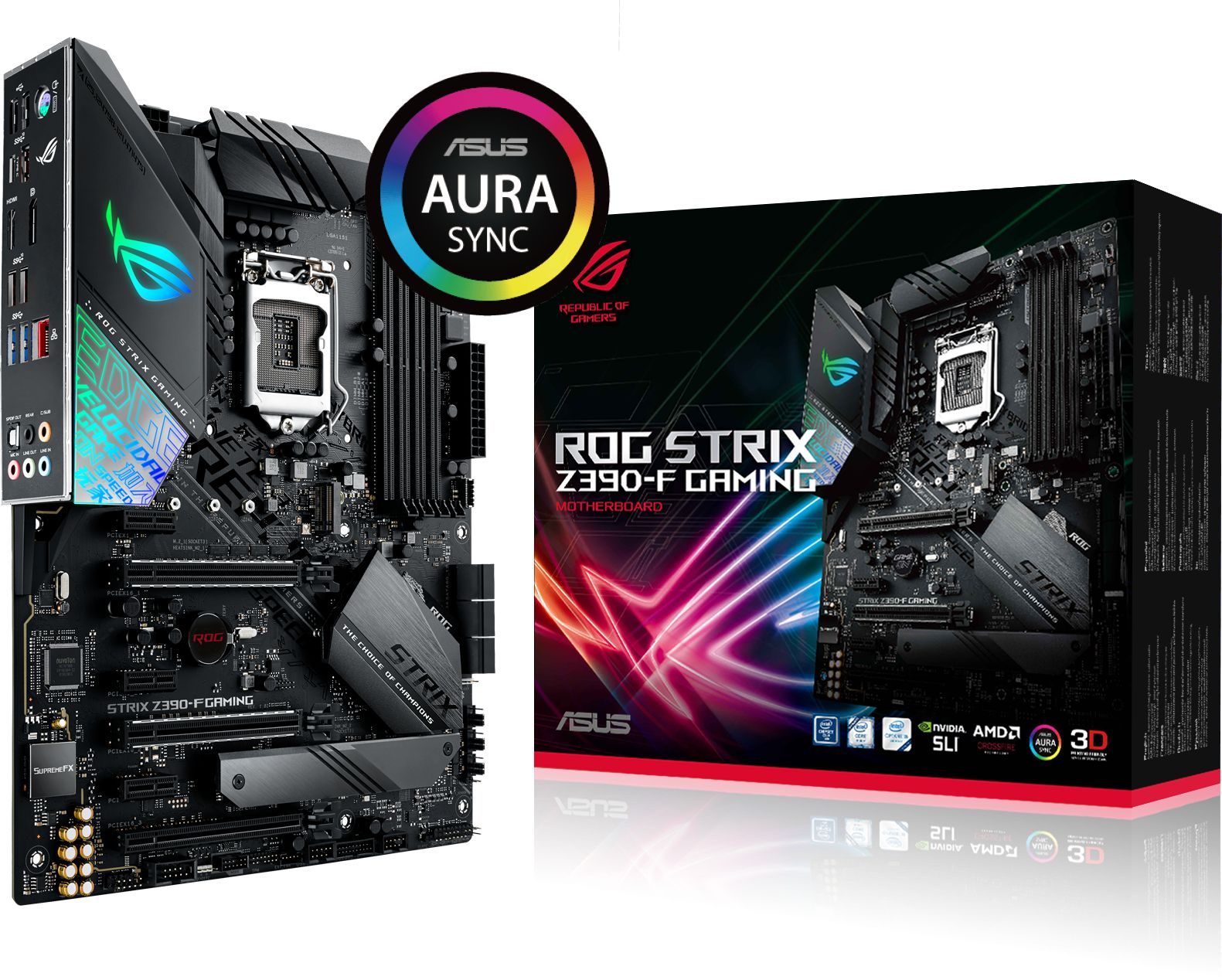 ROG STRIX Z390-F GAMING LGA1151 ATX Motherboard