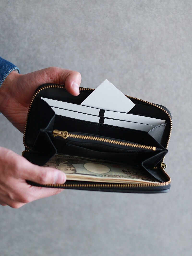 BACKDROP Leathers バックドロップレザーズ ZIP WALLET ジップ