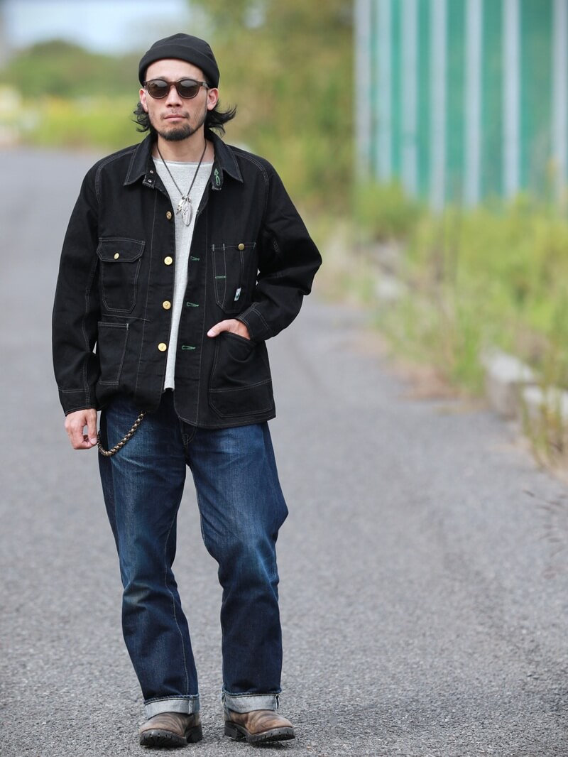 TCB jeans TCBジーンズ Cat Head Jacket BKBK キャットヘッド