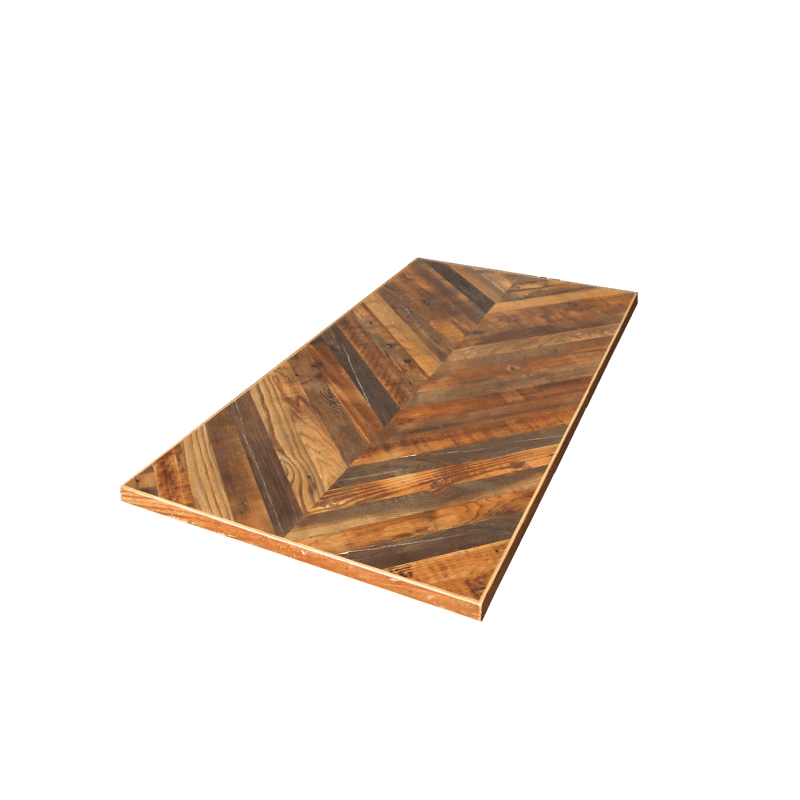 古材天板 ヘリンボーン1200×600 | PS-TT008-04-G005 | テーブル天板