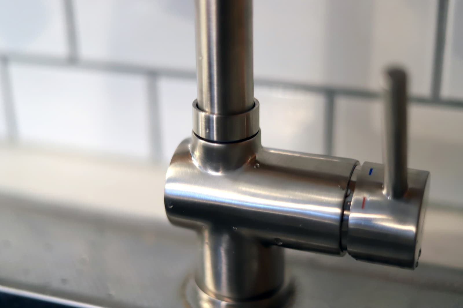 ハンドホース水栓 グースネック混合栓 サテン | KB-TP006-02-G141