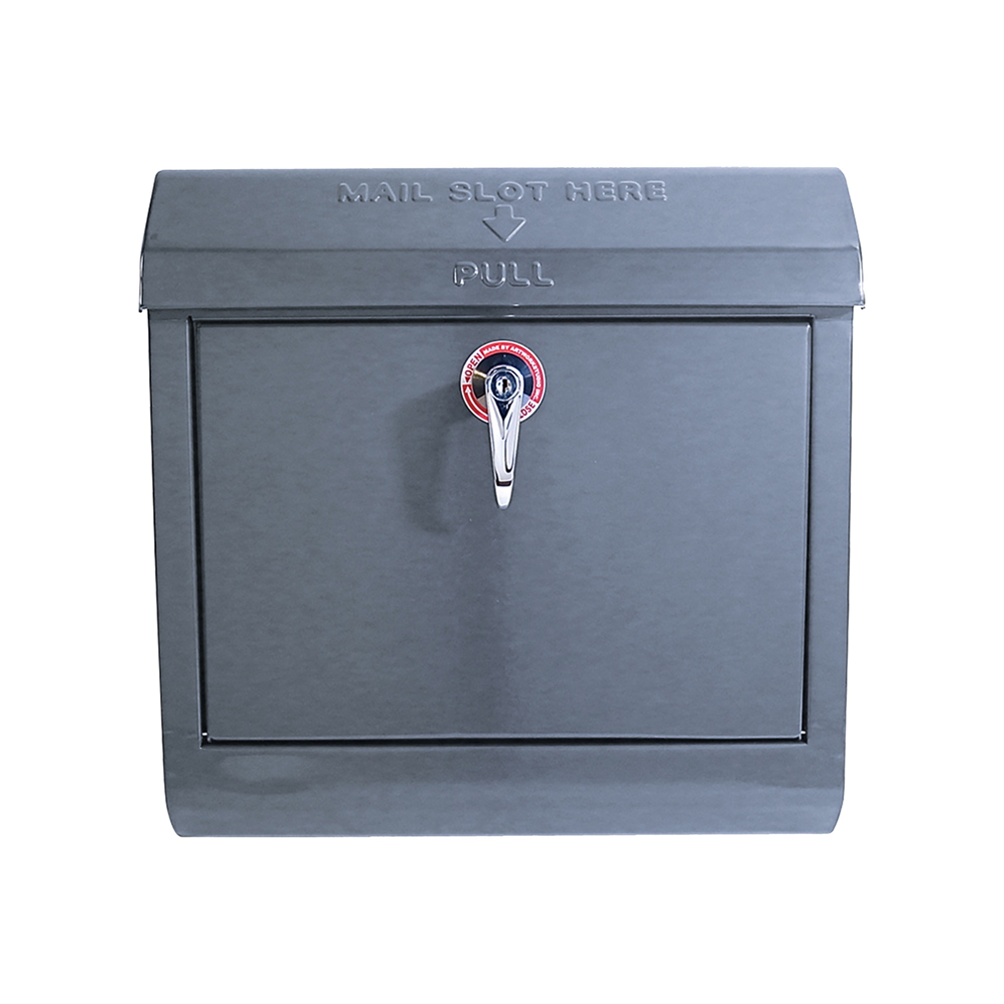 レバーハンドル玄関ポスト ダークグレー | ET-OT009-03-G141 | ポスト