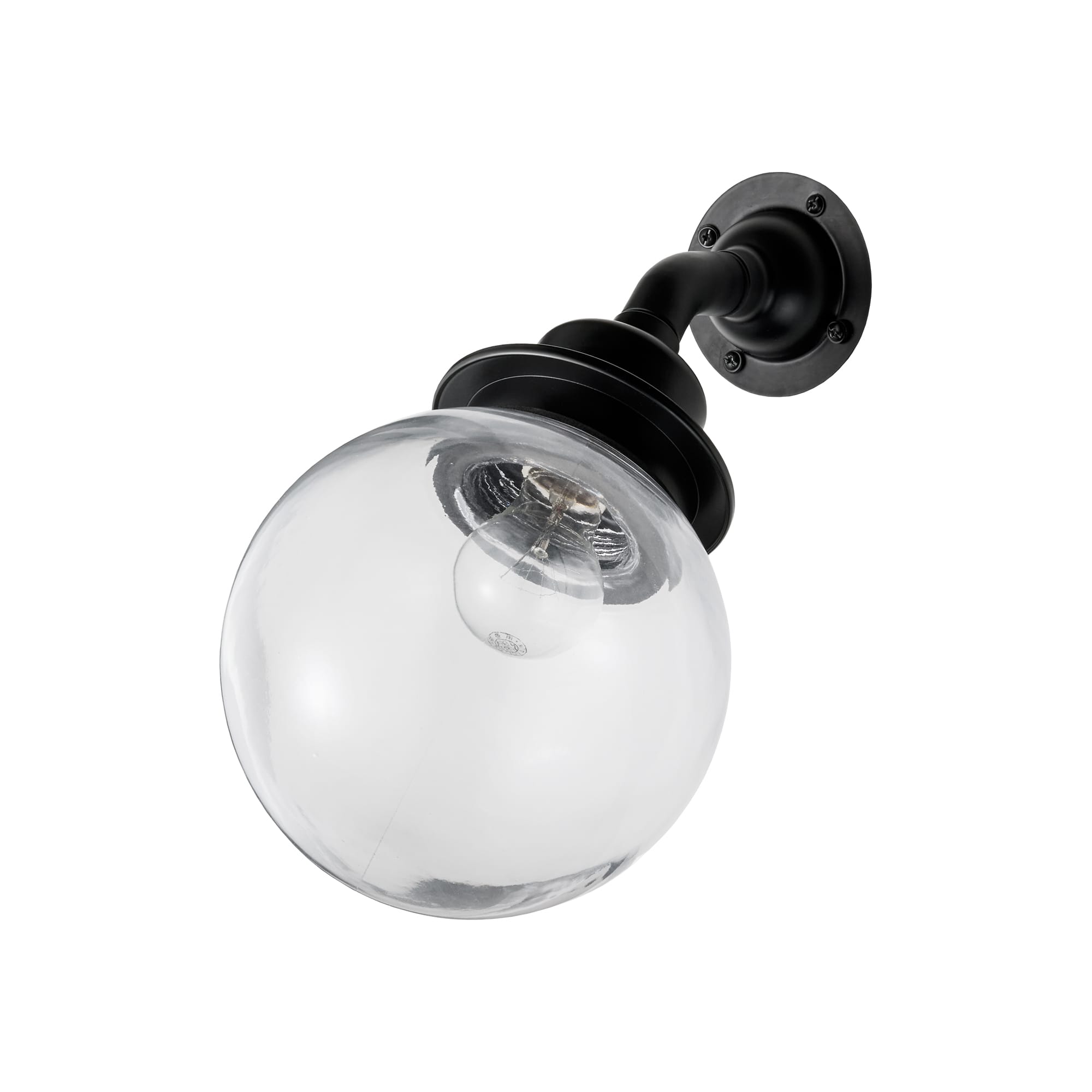 ボールアームライト クリア×ブラック | LT-BR011-01-G141 | 直付