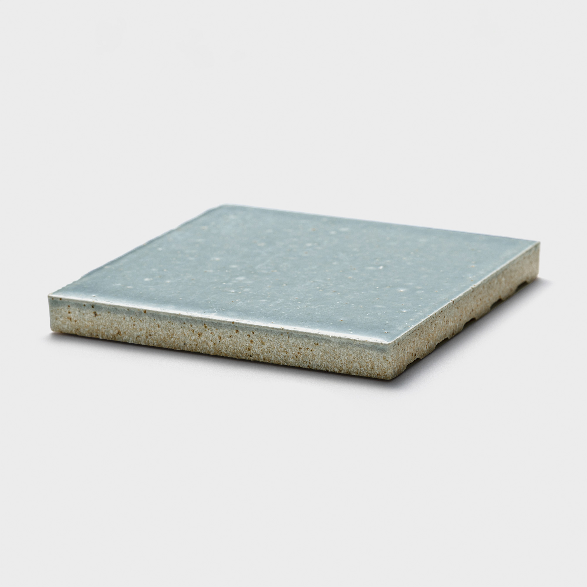 古窯70角タイル アクアブルー（ケース） | WL-TL012-06-G141 | 四角形