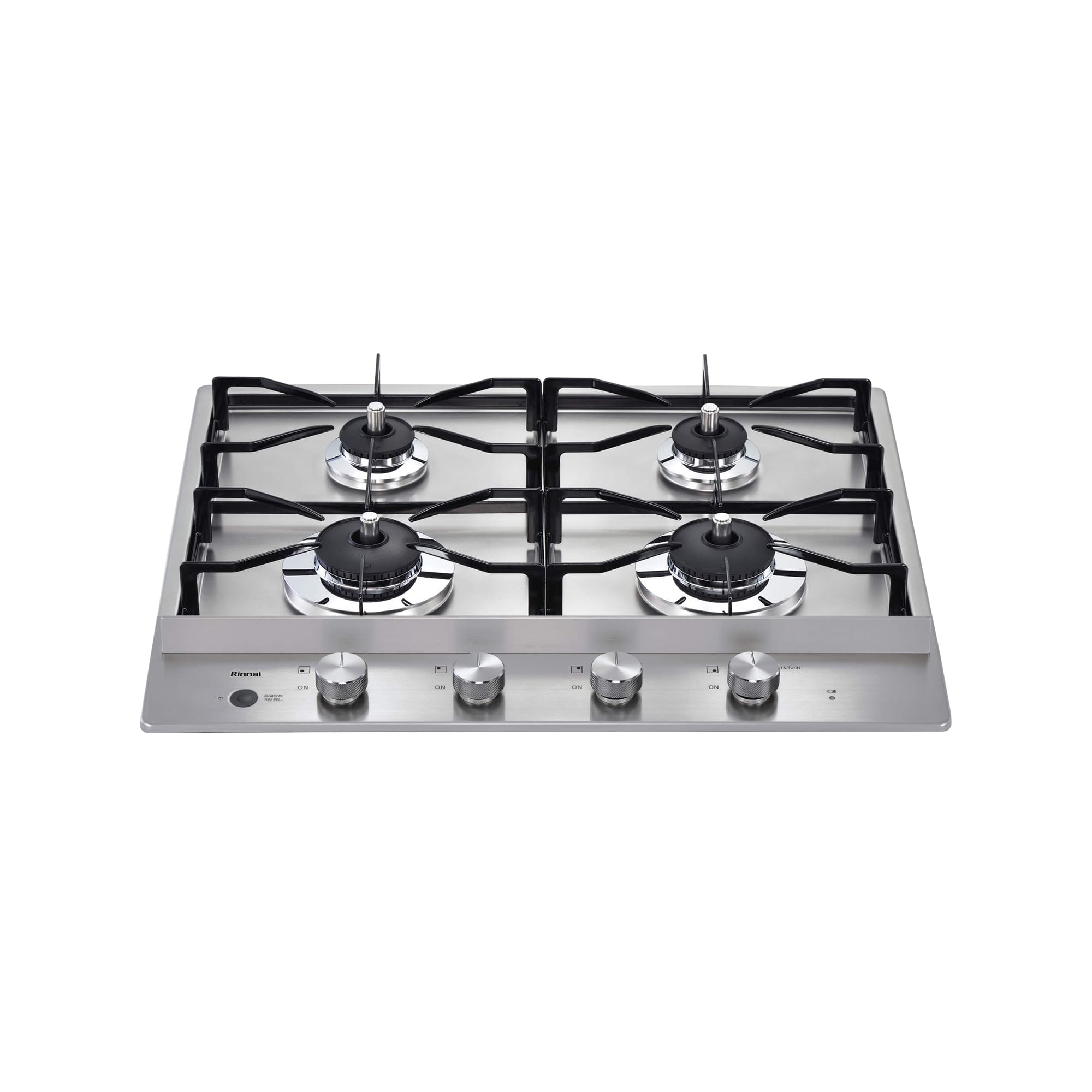 ガスコンロ ステンレストップ 4口 グリルレス プロパンガス | KB-PT001