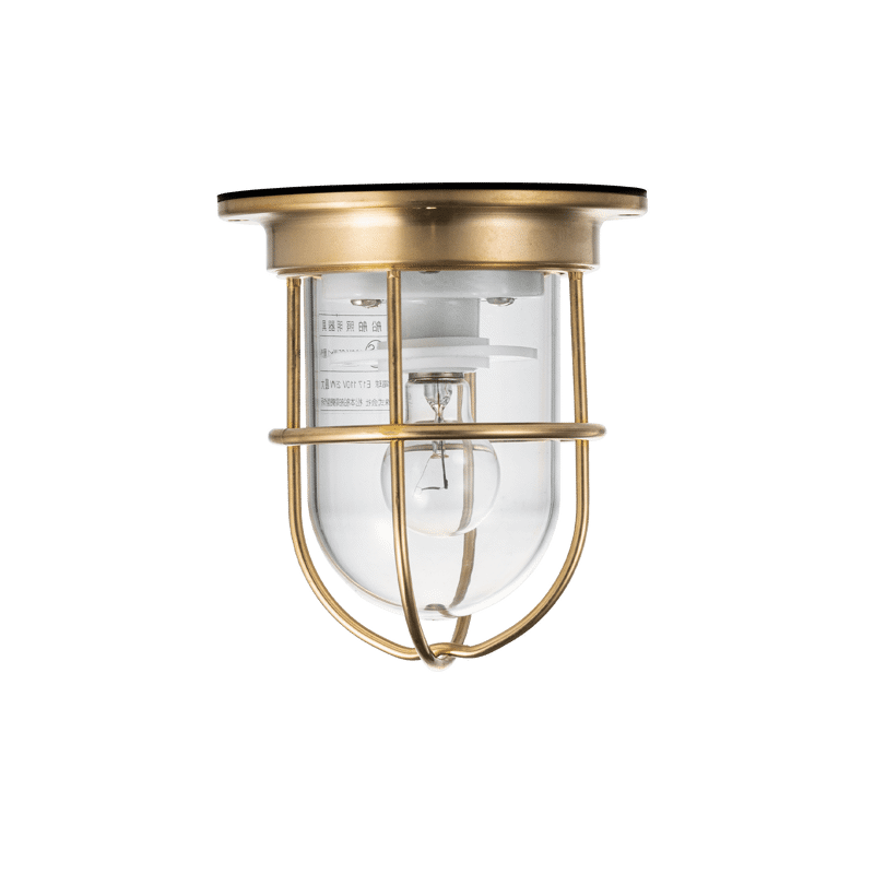 マリンデッキライト ゴールド（大） | LT-BR002-01-G141 | 直付