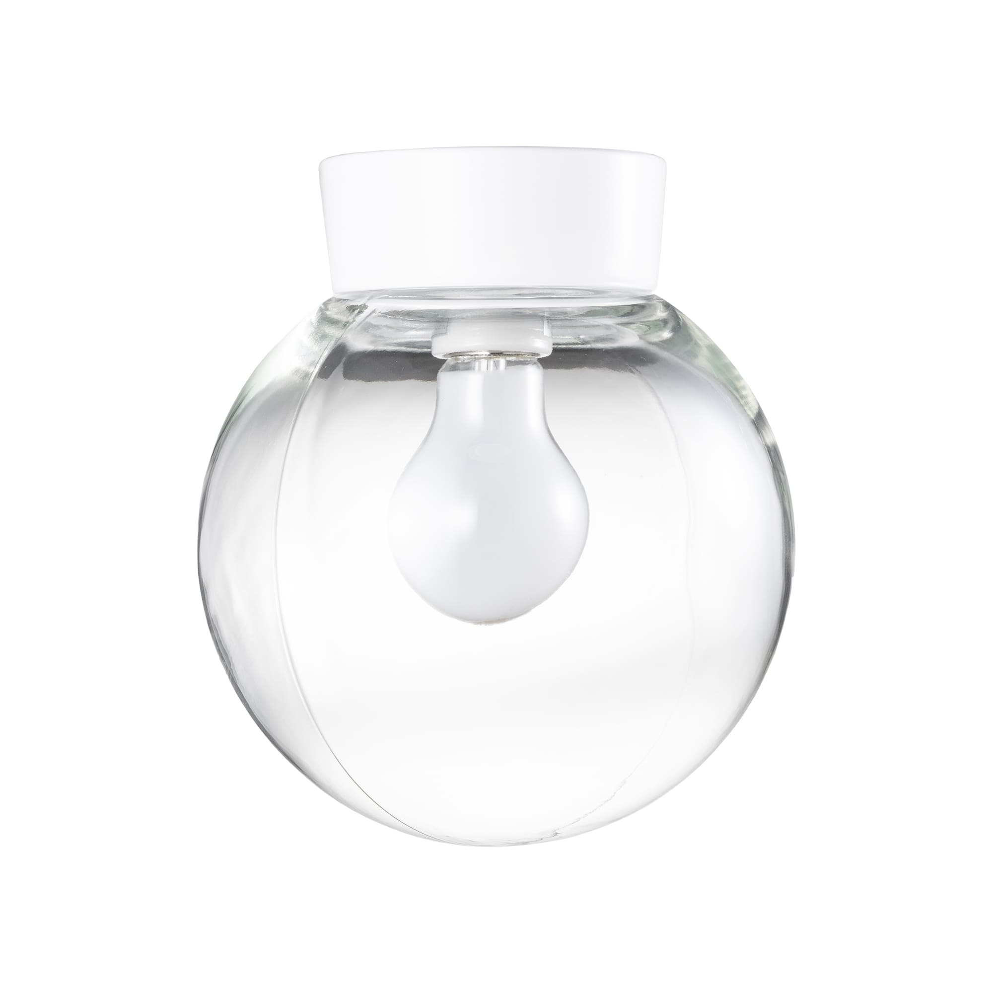 ボールライト クリア×ホワイト（大） | LT-BR012-03-G141 | 直付