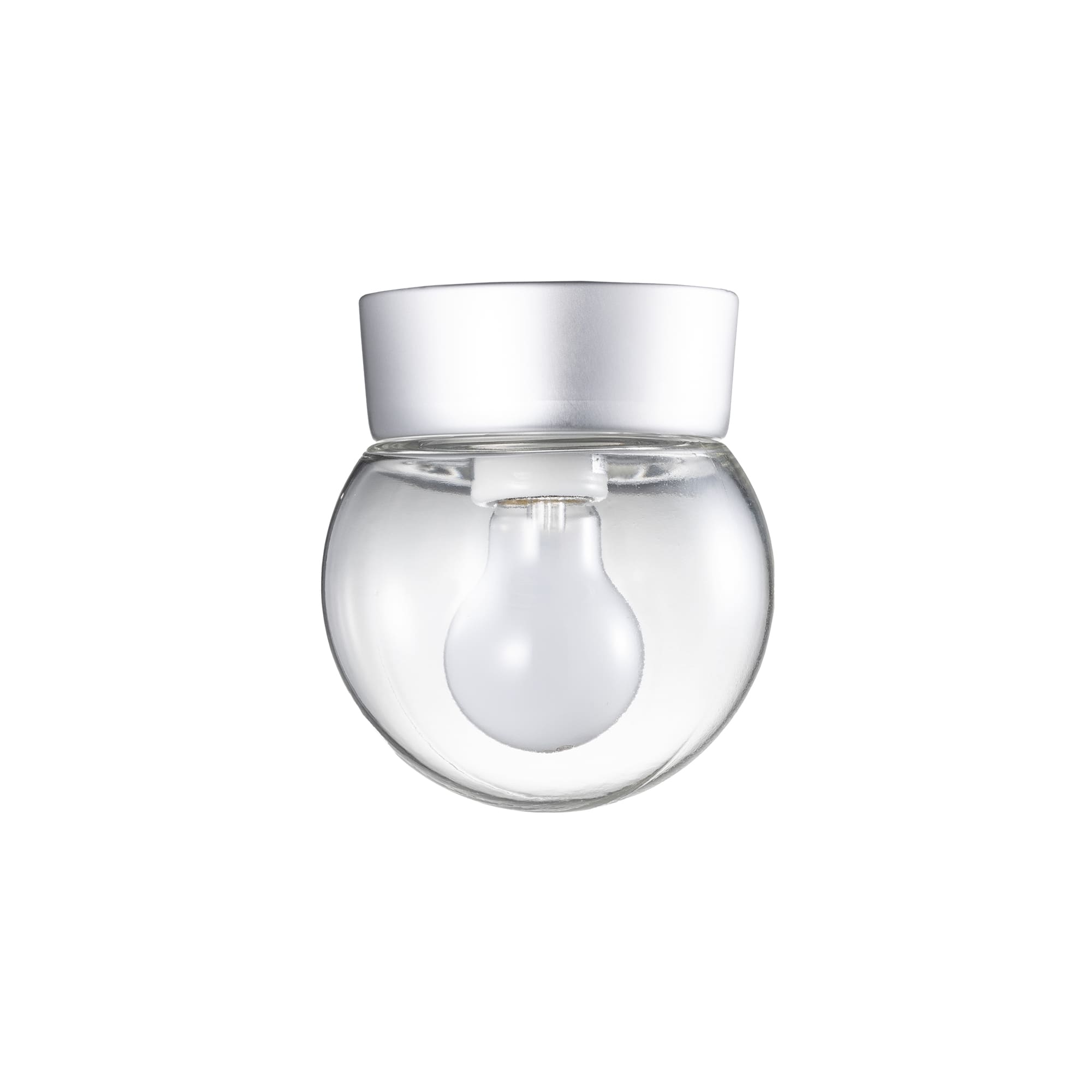 ボールライト クリア×シルバー（小） | LT-BR012-13-G141 | 直付