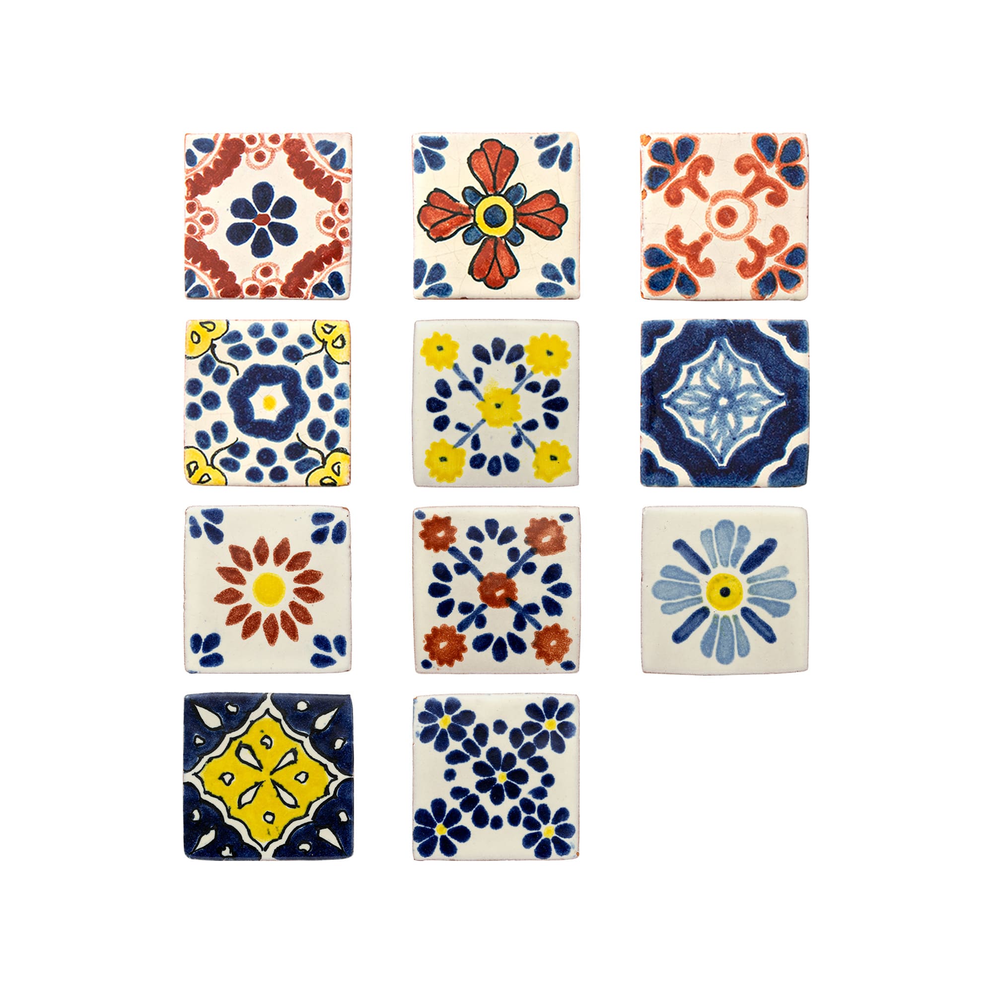 メキシコタイル 50角 柄 | WL-TL004-05-G075 | 装飾タイル | タイル