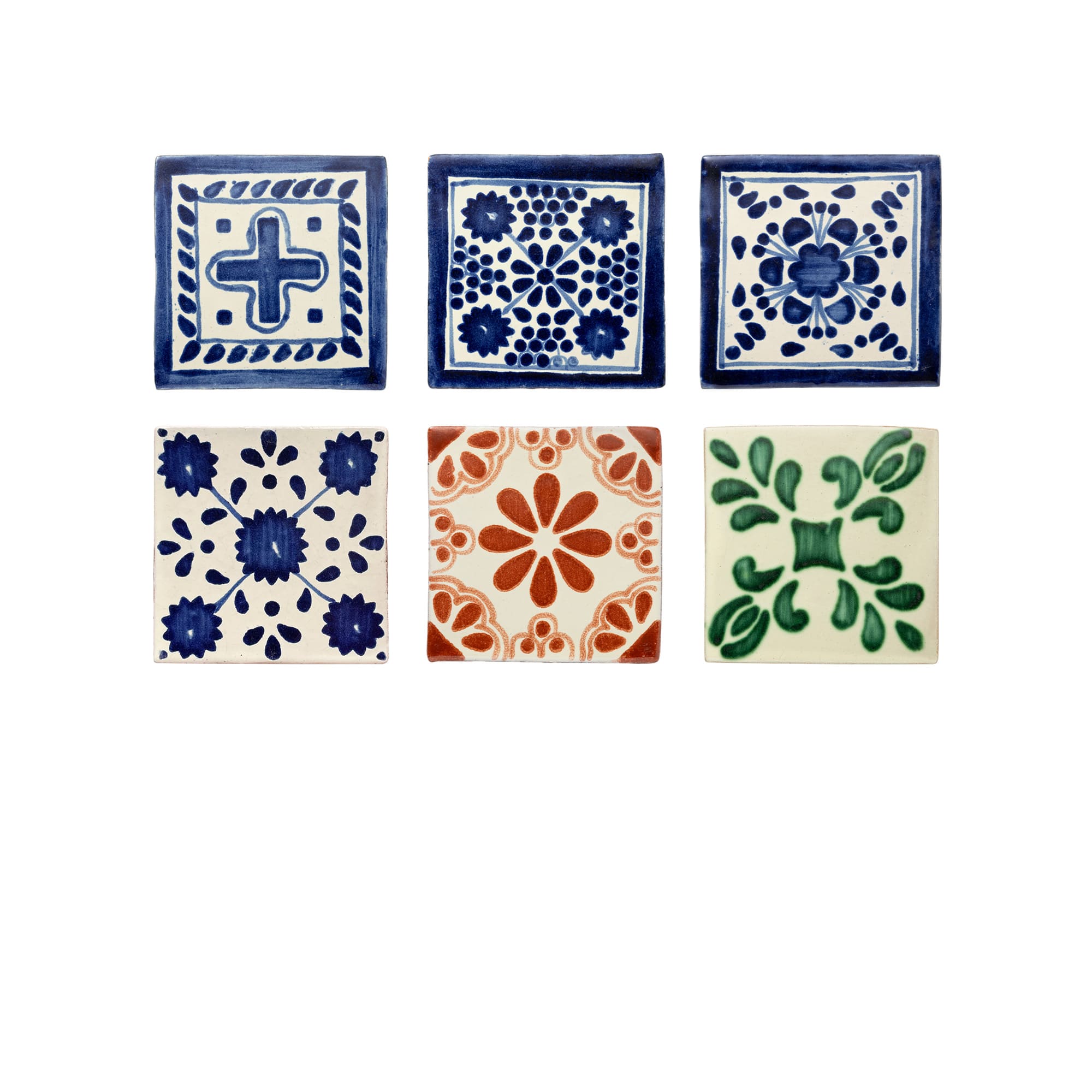 メキシコタイル 105角 単色柄 | WL-TL004-03-G075 | 装飾タイル