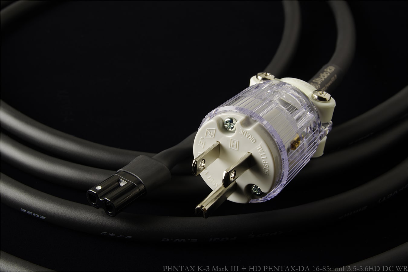 Classic 2.0SQ オーディオ用電源ケーブル メガネ型インレット仕様