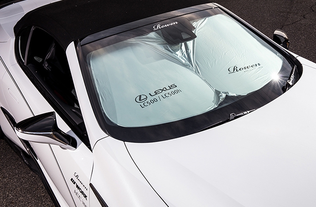 LEXUS LC500専用サンシェード｜ROWEN GOODS｜PRODUCTS｜Rowen
