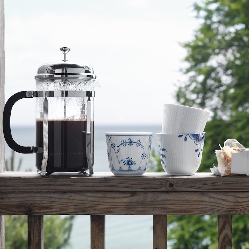 ホワイトフルーテッド スタイルカップ 260ml|ロイヤル コペンハーゲン