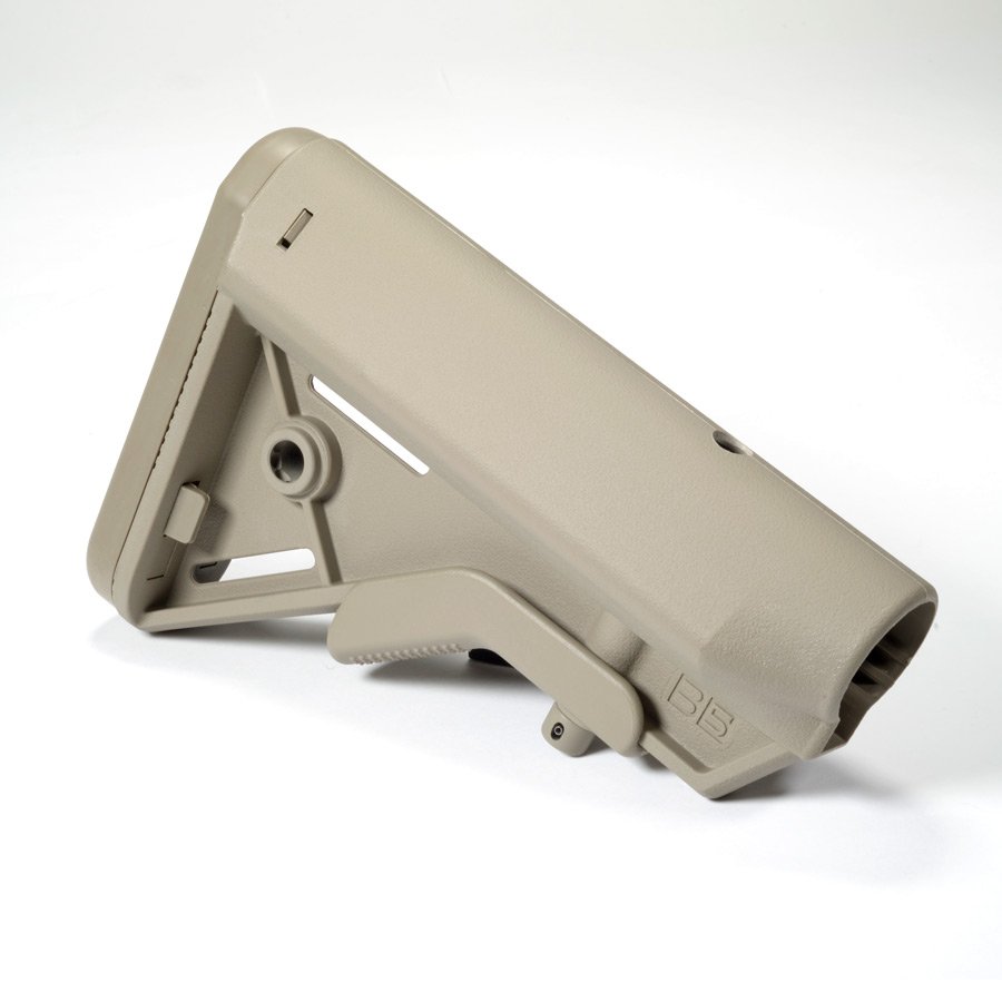 RTG Parts B5 Bravo Sopmod Mil-Spec Stock, FDE Flat Dark Earth