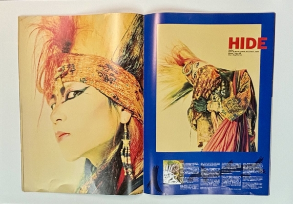 エックス 1989年ツアー 特大パンフレット X Blue Blood 再入荷