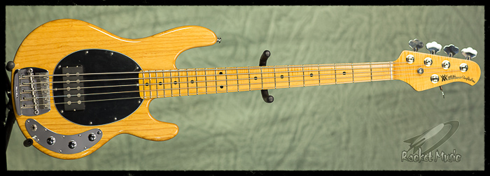 Rocket Music - MusicManStingrayClassic5NaturalSOLD