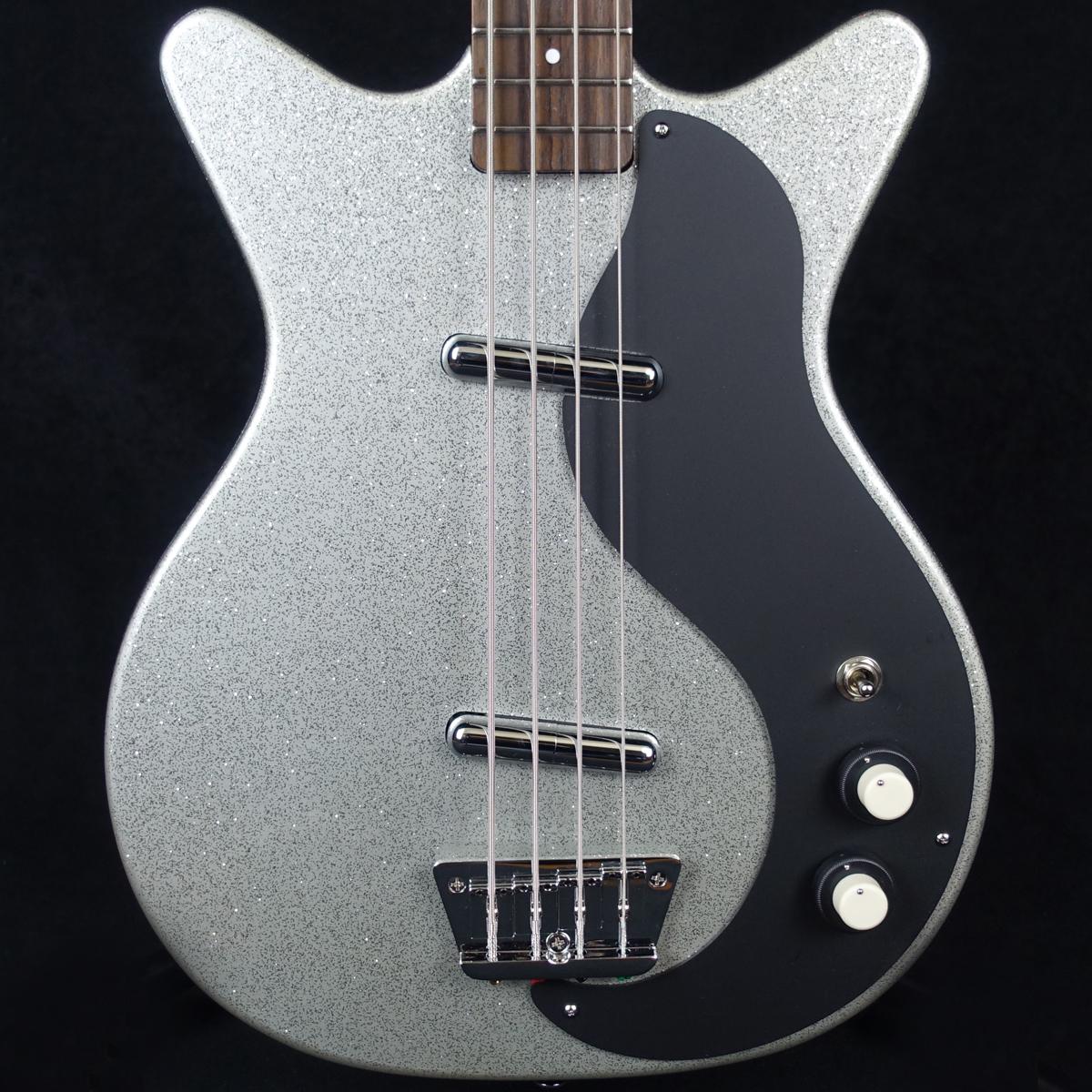 Danelectro 59DC LONGSCALE BASS METALFLAKE SILVER <ダンエレクトロ