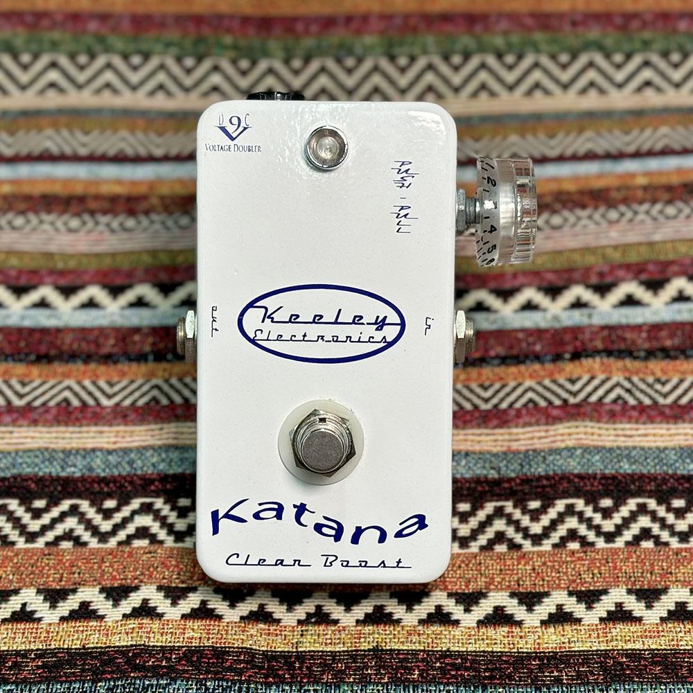 ギター keeley KATANA Clean Boost Keeley Katana Clean boost - クリアで癖のない極上ブースター