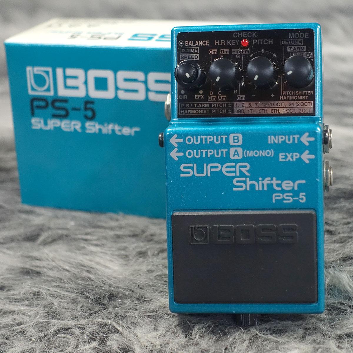 BOSS PS-5 ピッチシフター Amazon | BOSS PS-5 SUPER Shifter | ピッチシフター・オクターバー