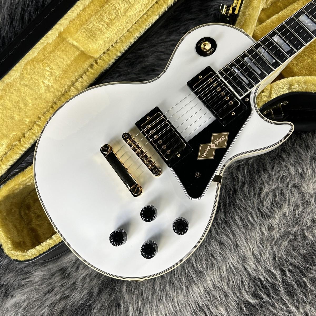 ギター Epiphone Les Paul Custom Alpine White Les Paul Custom Alpine White | 【クロサワ楽器店オンラインショップ