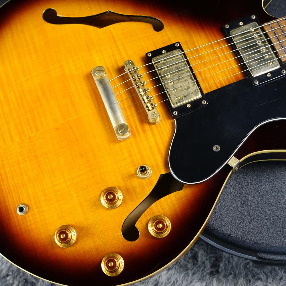 epiphone dot ヴィンテージサンバースト Epiphone Dot Deluxe Flame Vintage Sunburst <エピフォン>｜平野楽器