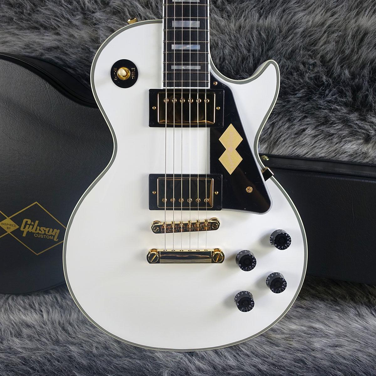 ⭐︎Epiphone / Les Paul Custom Pro White Amazon | Epiphone Les Paul Custom Alpine White エレキギター