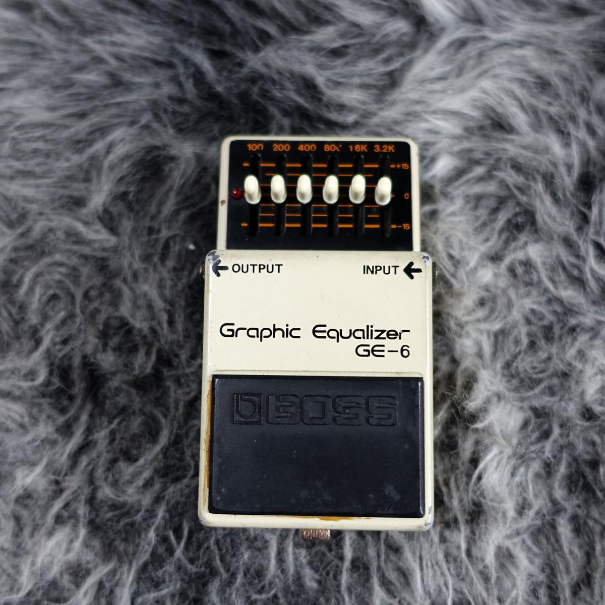 GE-6 BOSS イコライザー ボス 銀ネジ ヴィンテージ GE-6 BOSS イコライザー ボス 銀ネジ ヴィンテージ GE-6 BOSS