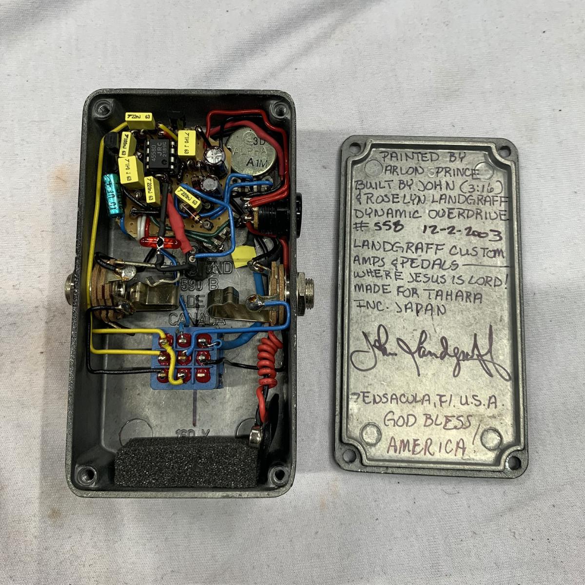 ギター Landgraff DynamicOverdrive Clone LANDGRAFF ( ランドグラフ ) / DYNAMIC OVERDRIVEについて