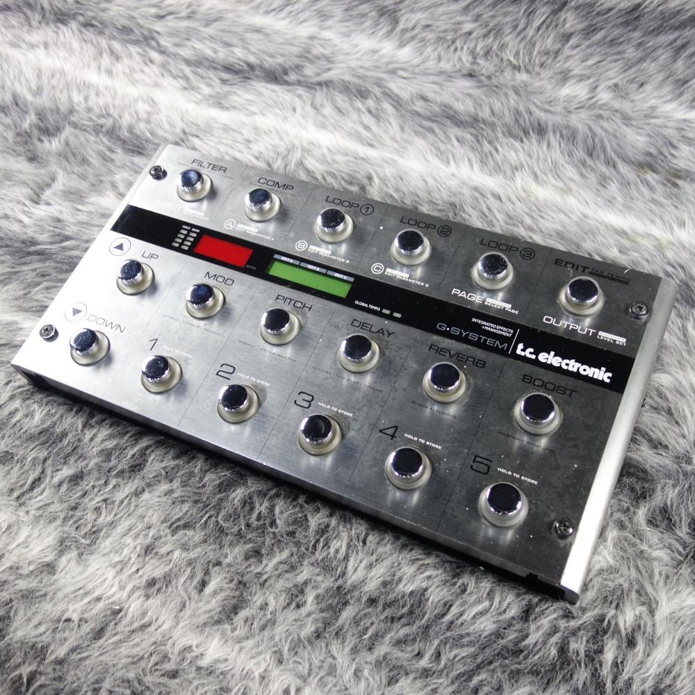 ギター TC Electronic G-System v4.05 Amazon | tc electronic ギター・プロセッサー G-SYSTEM