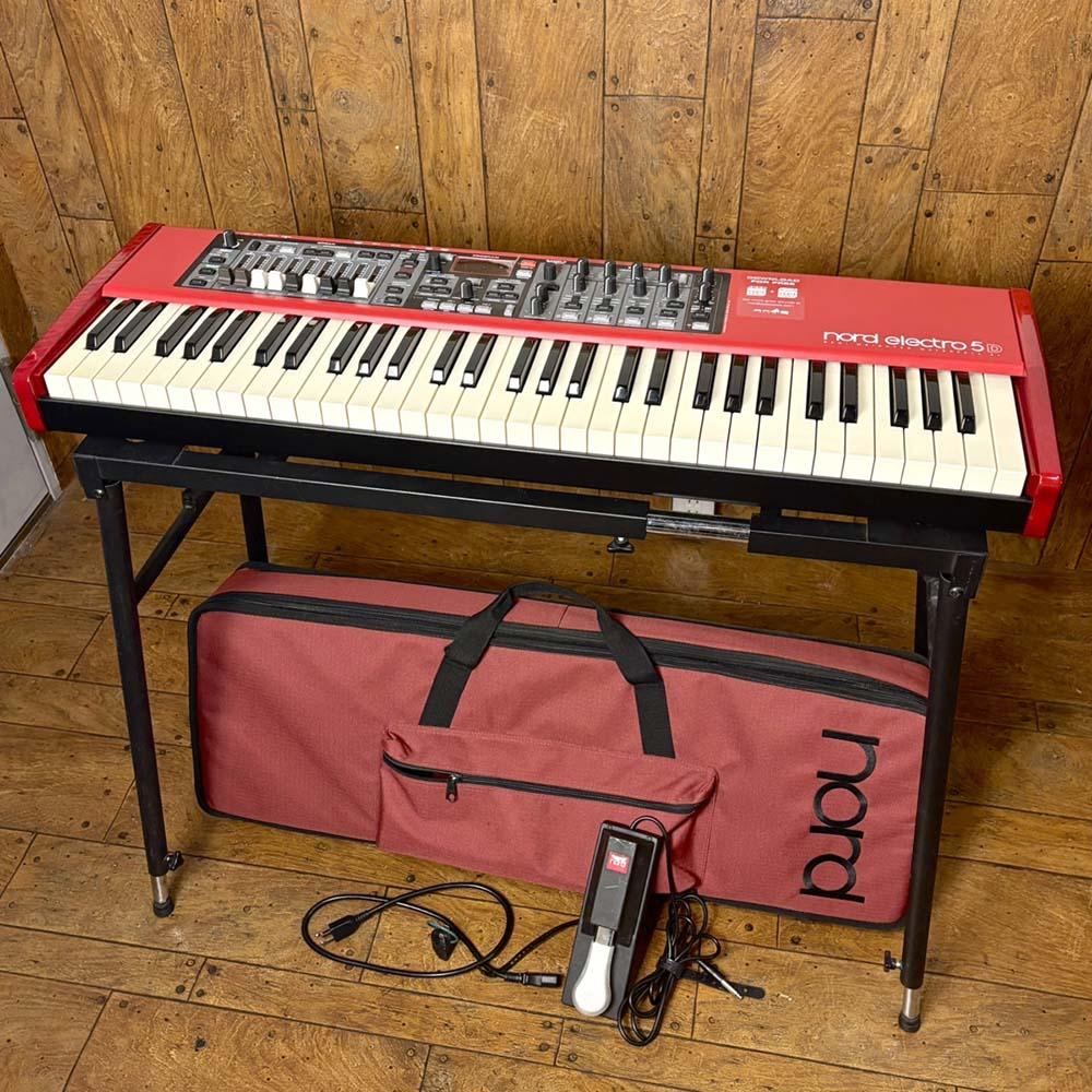 Nord Electro 61鍵 シンセサイザー 赤 nord ノード / nord electro 6D 61【スタートセット！】61鍵盤ノード