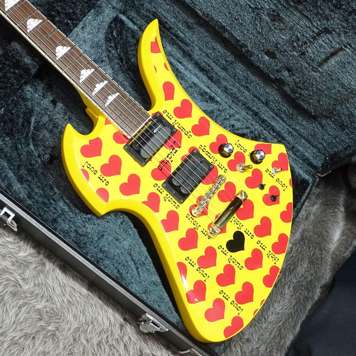 Burny MG-145S 165 / X JAPAN hideモデル CS 中古】Burny バーニー / MG-145S hide Model Yellow Heart 【福岡店