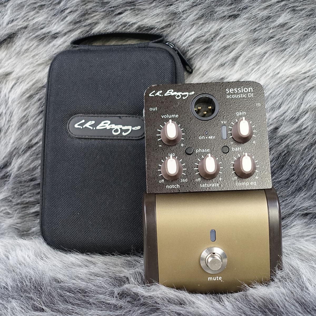 L.R. Baggs session acoustic DI 専用ケース付き Amazon | L.R.Baggs Session Acoustic D.I. アコースティックギター用