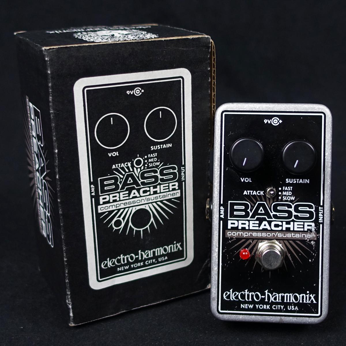 ベース BASS PREACHER / ELECTRO-HARMONIX Bass Preacher | Compressor / Sustainer - Electro-Harmonix
